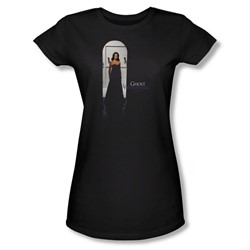 Ghost Whisperer - Doorway - Juniors Black S/S T-Shirt For Women