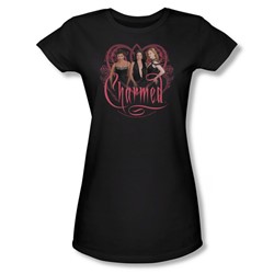 Charmed - Charmed Girls - Juniors Black S/S T-Shirt For Women