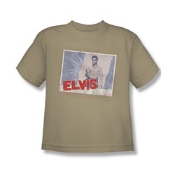 Elvis - Tough Guy Poster - Big Boys Sand S/S T-Shirt For Boys