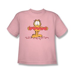 Garfield - Sweetheart - Big Boys Pink S/S T-Shirt For Boys