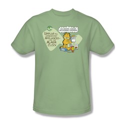 Garfield - Unplug - Adult Wasabi S/S T-Shirt For Men