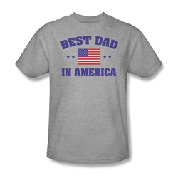 Best Dad - Adult Heather S/S T-Shirt For Men