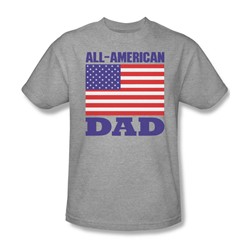 All - American Dad - Adult Heather S/S T-Shirt For Men