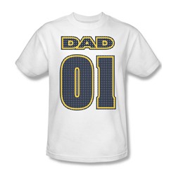Dad Jersey - Adult White S/S T-Shirt For Men