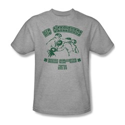 Kid O'Callahans - Adult Green Ringer S/S T-Shirt For Men