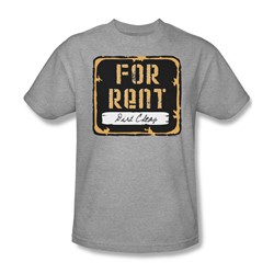 For Rent - Adult Heather S/S T-Shirt For Men