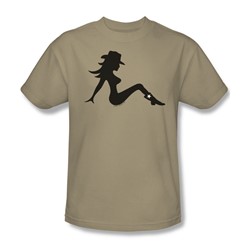 Western Babe - Adult Sand S/S T-Shirt For Men