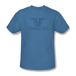 America - Adult Light Blue S/S T-Shirt For Men