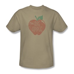 The Big Apple - Adult Sand S/S T-Shirt For Men