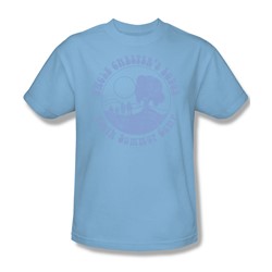 Uncle Chester'S Lodge - Adult Light Blue S/S T-Shirt For Men