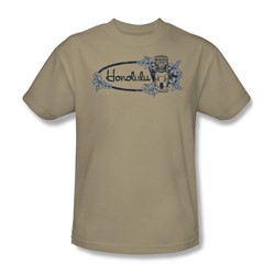 Honolulu - Adult Sand S/S T-Shirt For Men