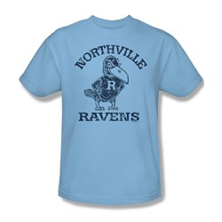 Northville Ravens - Adult Light Blue S/S T-Shirt For Men