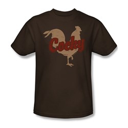 Cocky - Adult Coffee S/S T-Shirt For Men