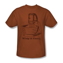 Whip It Good - Adult Texas Orange S/S T-Shirt For Men