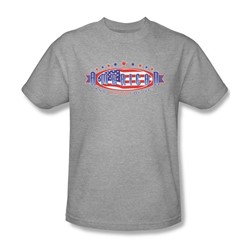 American And Proud - Adult Heather S/S T-Shirt For Men