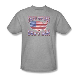 These Colors Don'T Run - Adult Ath. Heather S/S T-Shirt For Men