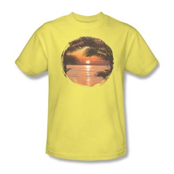 Sunset - Adult Banana S/S T-Shirt For Men