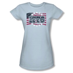1776 - Juniors Sheer Cap Sleve T-Shirt For Women
