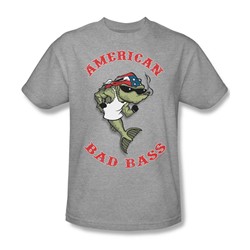 American Bad Ass - Adult Heather S/S T-Shirt For Men