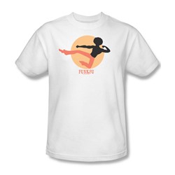 Funk Fu - Adult White S/S T-Shirt For Men