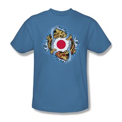 Two Koi - Adult Carolina Blue S/S T-Shirt For Men