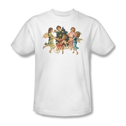 Rejoice - Adult White S/S T-Shirt For Men