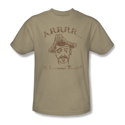 Arrr Ye? - Adult Black S/S T-Shirt For Men