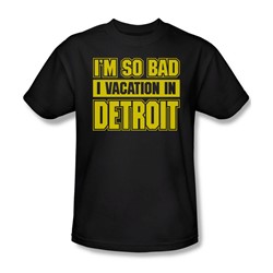 Vacation Wonderland - Adult Black S/S T-Shirt For Men