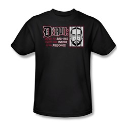 Bad Ass - Adult Black S/S T-Shirt For Men