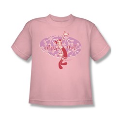 Popeye - Oh Popeye - Big Boys Pink S/S T-Shirt For Boys