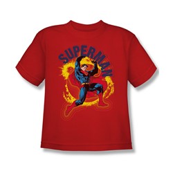Superman - A Name To Uphold - Big Boys Red S/S T-Shirt -  For Boys