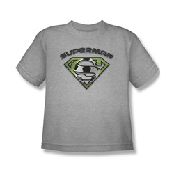 Superman - Soccer Shield - Big Boys Heather S/S T-Shirt For Boys