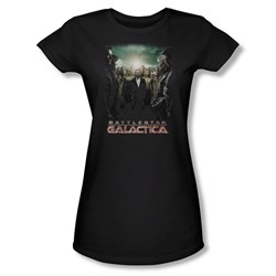 Battlestar Galactica - Crossroads Juniors / Girls T-Shirt In Black