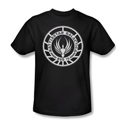 Battlestar Galactica - Galactica Badge Adult T-Shirt In Black