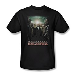 Battlestar Galactica - Crossroads Adult T-Shirt In Black