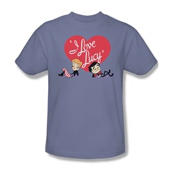 I Love Lucy - Content Adult T-Shirt In Lilac