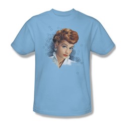 I Love Lucy - What A Star Adult T-Shirt In Light Blue
