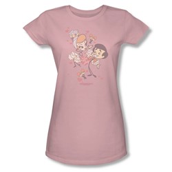 I Love Lucy - Rumba Dance Juniors / Girls T-Shirt In Pink