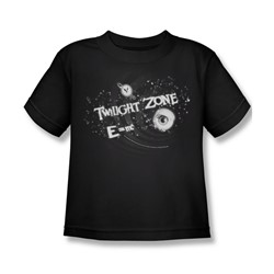 Cbs - Twilight Zone / Another Dimension Little Boys T-Shirt In Black