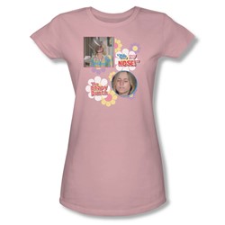 Cbs - Brady Bunch / Oh, My Nose! Juniors T-Shirt In Pink