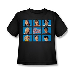 Cbs - Brady Bunch / Framed Little Boys T-Shirt In Black