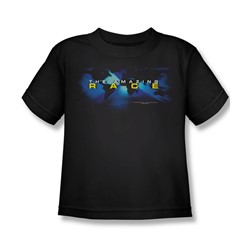 Cbs - The Amazing Race / Faded Globe Little Boys T-Shirt In Black