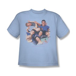 Cbs - Beverly Hills 90210 / Gang In Logo Big Boys T-Shirt In Pink