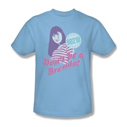 Cbs - Beverly Hills 90210 / Don't Be A Brenda Adult T-Shirt In Light Blue