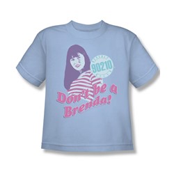 Cbs - Beverly Hills 90210 / Don't Be A Brenda Big Boys T-Shirt In Light Blue