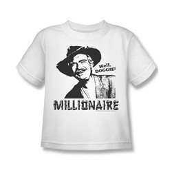 Cbs - Beverly Hillbillies / Millionaire Little Boys T-Shirt In White