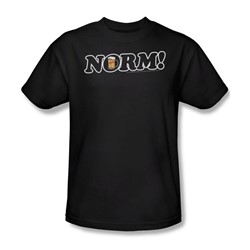 Cbs - Cheers / Norm! Adult T-Shirt In Black