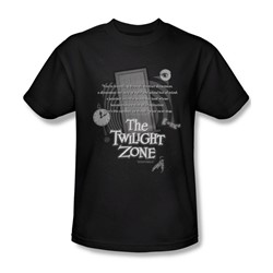 Cbs - Twilight Zone / Twilight Zone Monologue Adult T-Shirt In Black