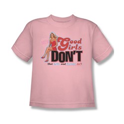Cbs - Beverly Hills 90210 / Good Girls Don't Big Boys T-Shirt In Pink