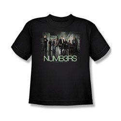 Cbs - Numbers / Numbers Cast Big Boys T-Shirt In Black